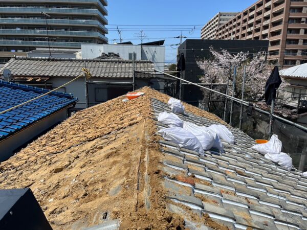 大阪府四條畷市Ⅰ様邸屋根葺き替え工事